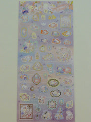 Cute Kawaii San-X Sentimental Circus Flower Sticker Sheet 2018 - A - for Planner Journal Scrapbook Craft