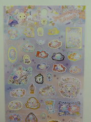 Cute Kawaii San-X Sentimental Circus Flower Sticker Sheet 2018 - A - for Planner Journal Scrapbook Craft