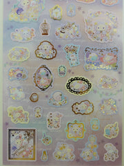 Cute Kawaii San-X Sentimental Circus Flower Sticker Sheet 2018 - A - for Planner Journal Scrapbook Craft