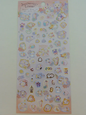 Cute Kawaii San-X Sentimental Circus Flower Sticker Sheet 2018 - B - for Planner Journal Scrapbook Craft