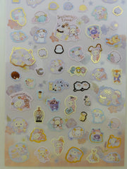 Cute Kawaii San-X Sentimental Circus Flower Sticker Sheet 2018 - B - for Planner Journal Scrapbook Craft