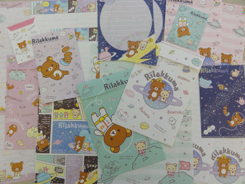 San-X Rilakkuma Bear Space Astronaut Stationery Set