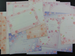 Cute Kawaii Kamio Cherry Blossom Sakura Comfortable Feeling Letter Sets - Stationery Writing Paper Envelope Penpal