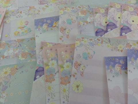 San-X Sentimental Circus Flower Fairies Memo Note Writing Paper Set - Stationery Special Gift