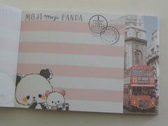 Cute Kawaii Crux Travel Panda Mini Notepad / Memo Pad - Stationery Design Writing Collection