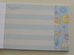 Cute Kawaii Crux Momoiro Sweets Milk Shake Pastry food theme Mini Notepad / Memo Pad - Stationery Design Writing Collection