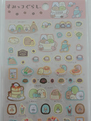 Cute Kawaii San-X Sumikko Gurashi Cafe Time Sticker Sheet 2015 - A - for Planner Journal Scrapbook Craft