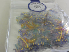 Cute Kawaii Crux Candy Drop Style Flake Stickers Sack - Astronaut Space Star - for Journal Planner Agenda Craft Scrapbook