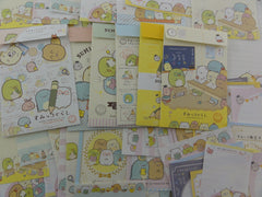 San-X Sumikko Gurashi Study Friends Stationery Set - Penpal Writing Paper Envelope