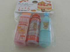 Cute Kawaii San-X Rilakkuma Strawberry Pencil Caps - A