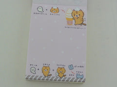 Kawaii Cute San-X Coro nya Cat Mini Notepad / Memo Pad - A - Note Writing Stationery Designer Collectible
