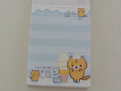 Kawaii Cute San-X Coro nya Cat Mini Notepad / Memo Pad - B - Note Writing Stationery Designer Collectible
