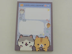 Kawaii Cute San-X Coro nya Cat Mini Notepad / Memo Pad - C - Note Writing Stationery Designer Collectible