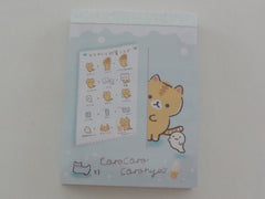 Kawaii Cute San-X Coro nya Cat Mini Notepad / Memo Pad - D - Note Writing Stationery Designer Collectible