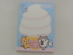 Kawaii Cute San-X Coro nya Cat Mini Notepad / Memo Pad - D - Note Writing Stationery Designer Collectible
