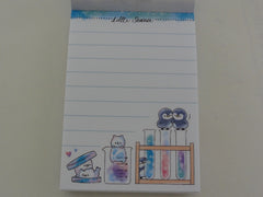 Cute Kawaii Kamio Little Science Penguin and Seal Mini Notepad / Memo Pad - Stationery Design Writing Collection