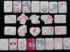 Kawaii Cute Sanrio My Melody Flake Sack Stickers 2014 - 25 pcs