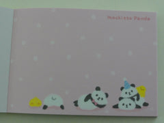 Cute Kawaii Mind Wave Mochitto Summer Panda Mini Notepad / Memo Pad - Stationery Design Writing Collection