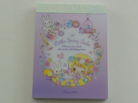 Cute Kawaii Q-Lia Little Fairy Tale Rapunzel Mini Notepad / Memo Pad - M - Stationery Design Writing