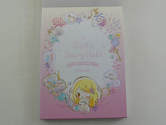 Cute Kawaii Q-Lia Little Fairy Tale Mermaid Mini Notepad / Memo Pad - N - Stationery Design Writing