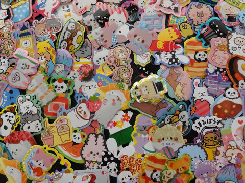 Grab Bag Stickers: 100 pcs