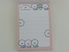Cute Kawaii Crux Wankorori Dog Puppies Mini Notepad / Memo Pad - Stationery Design Writing Collection