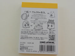 Cute Kawaii Kamio Hamster Mini Notepad / Memo Pad - Stationery Design Writing Collection