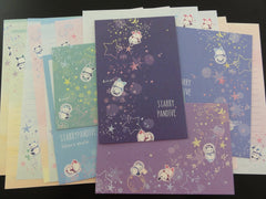 Cute Kawaii Crux Panda Starry Dive Letter Sets - Stationery Writing Paper Envelope Penpal