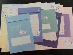 Cute Kawaii Crux Panda Starry Dive Letter Sets - Stationery Writing Paper Envelope Penpal