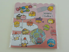 Cute Kawaii Mind Wave Sweet Cakes Flake Stickers Sack - for Journal Agenda Planner Scrapbooking Craft