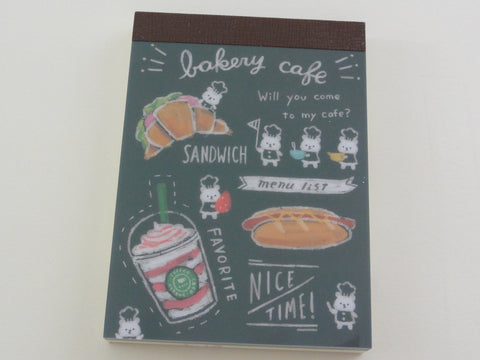 Cute Kawaii Mind Wave Bakery Cafe bear Mini Notepad / Memo Pad - Stationery Design Writing Collection