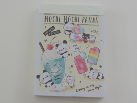 Kawaii Cute Kamio Mochi Panda Mini Notepad / Memo Pad - F - Stationery Design Writing Collection