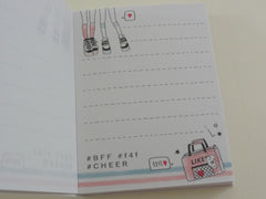 Cute Kawaii Kamio #Twinkle #BFF #Cheer Mini Notepad / Memo Pad - Stationery Design Writing Collection