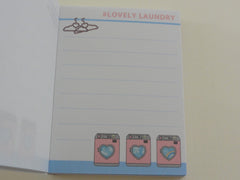 Cute Kawaii Kamio Lovely Laundry Mini Notepad / Memo Pad - Stationery Design Writing Collection