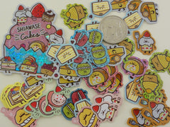 Cute Kawaii Mind Wave Sweet Cakes Flake Stickers Sack - for Journal Agenda Planner Scrapbooking Craft