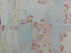 z San-X Korilakkuma Rilakkuma Bear Memo Note Paper Set - for Writing Stationery Scrapbook Art Craft Penpal