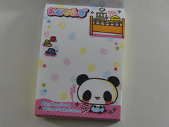 z Cute Kawaii Crux Baby Panda Mini Notepad / Memo Pad - Vintage Rare Collectible - Stationery Design Writing