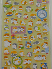 Cute Kawaii Mind Wave Hamsters Sticker Sheet - for Journal Planner Craft