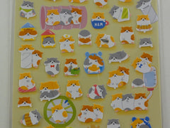 Cute Kawaii Mind Wave Hamsters Sticker Sheet - for Journal Planner Craft