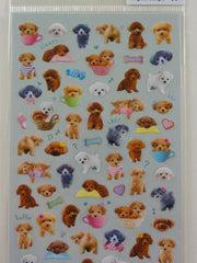 Cute Kawaii Mind Wave Dogs Puppies Sticker Sheet - for Journal Planner Craft