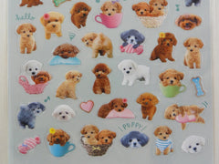 Cute Kawaii Mind Wave Dogs Puppies Sticker Sheet - for Journal Planner Craft
