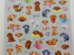 Cute Kawaii Mind Wave Dogs Puppies Sticker Sheet - for Journal Planner Craft