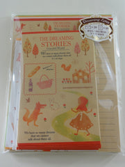 Cute Kawaii Crux Red Riding Hood Dreaming Stories Fairy Tale Letter Set Pack - Penpal Stationery Writing Paper Envelope