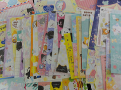 Cute Kawaii Cats Kitten Note Paper Memo Set - Stationery Writing Craft Journal A