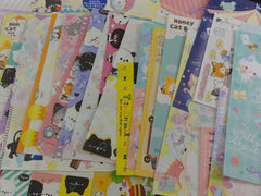 Cute Kawaii Cats Kitten Note Paper Memo Set - Stationery Writing Craft Journal A