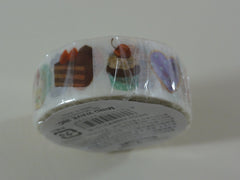 Cute Kawaii Mind Wave Foodies Washi / Masking Deco Tape - B - Sweet Cookies Cake Cupcakes Donut - for Scrapbooking Journal Planner Craft