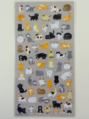 Cute Kawaii Mind Wave Cat Kitten Sticker Sheet - for Journal Planner Craft