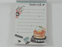 Cute Kawaii Crux Koneko Cafe Cat Love It Mini Notepad / Memo Pad - C - Stationery Design Writing Collection