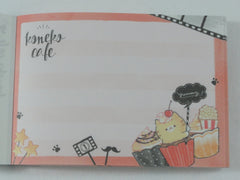Cute Kawaii Crux Koneko Cafe Cat Love It Mini Notepad / Memo Pad - C - Stationery Design Writing Collection