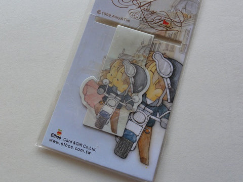 z Amy and Tim Magnetic Bookmark - B